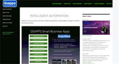 Desktop Screenshot of dsapps.com